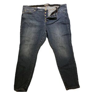 Torrid‎ Jeans Women’s 26R Premium Stretch High Rise Bombshell Skinny Ankle Denim